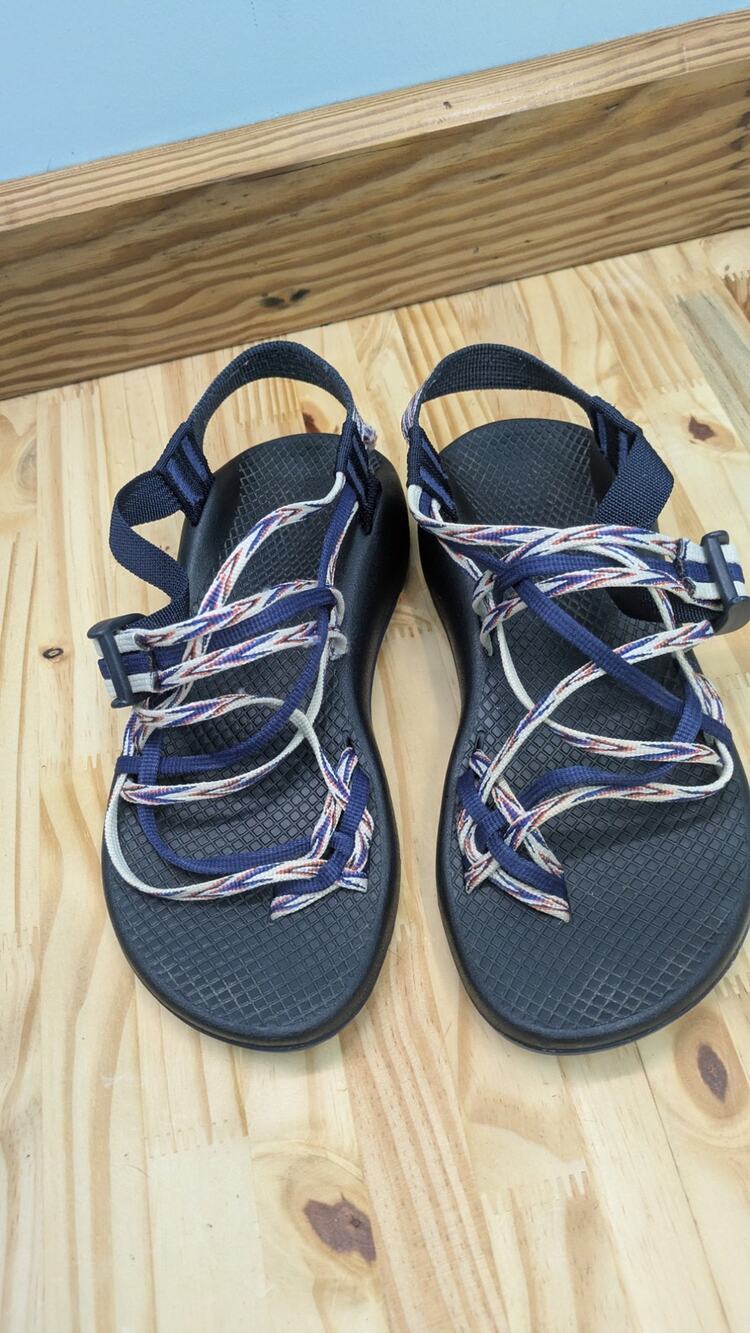 Chaco Sandals Womens size 7 Red/White/Blue